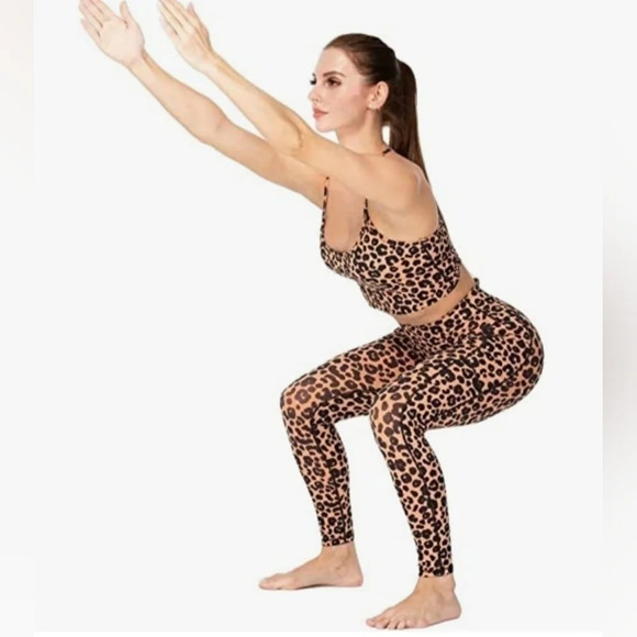 Squat Proof High Waisted Yoga  Pants 4 Way Stretch - Picture 5 of 7